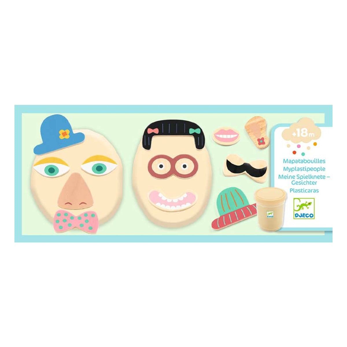 play dough - pasta modellabile - myplastipeople