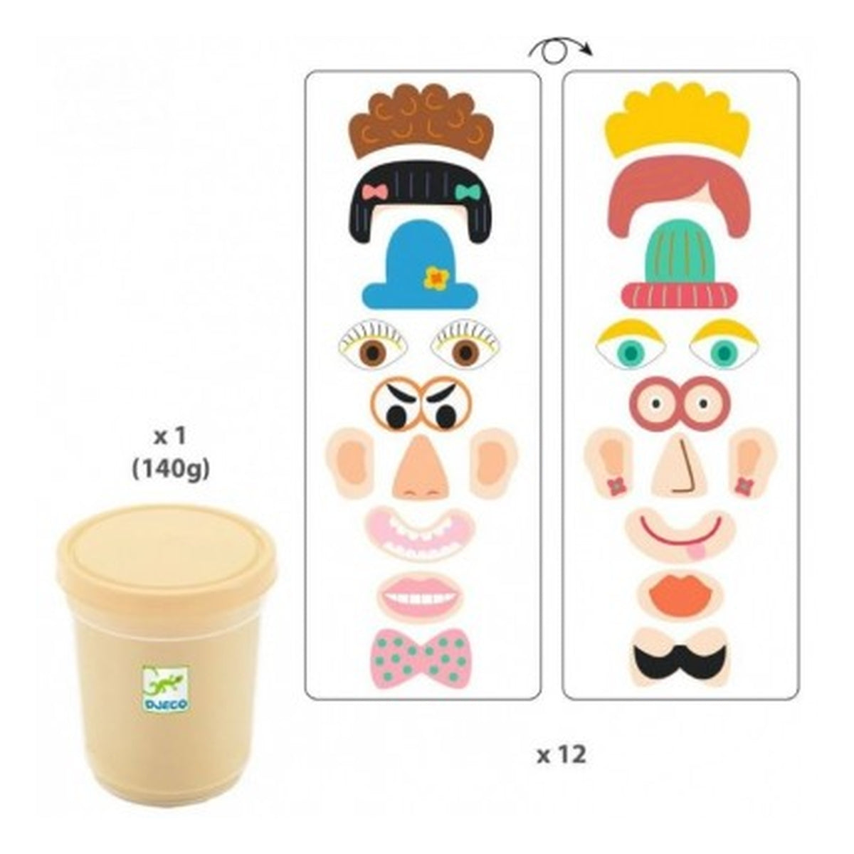 play dough - pasta modellabile - myplastipeople