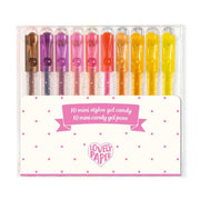 lovely paper - 10 mini penne gel