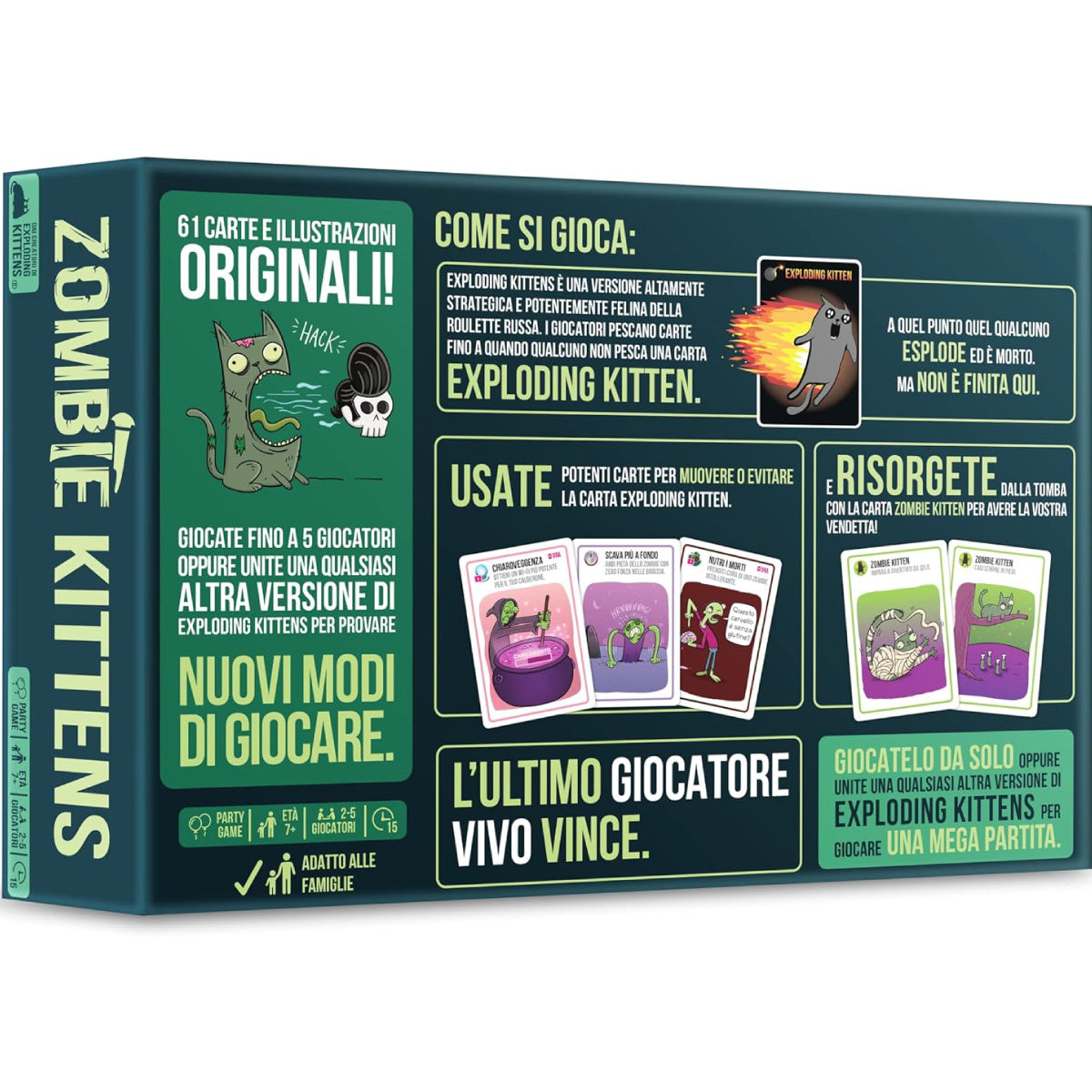 exploding kittens - zombie kittens