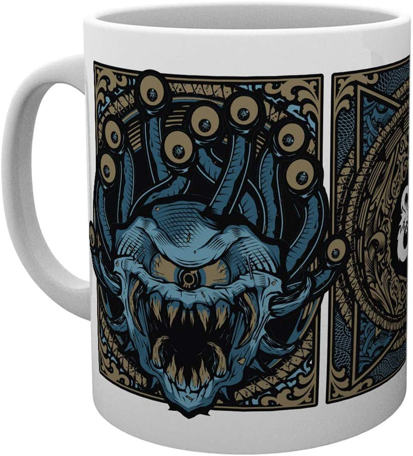 dungeons & dragons - tazza 320ml - beholder