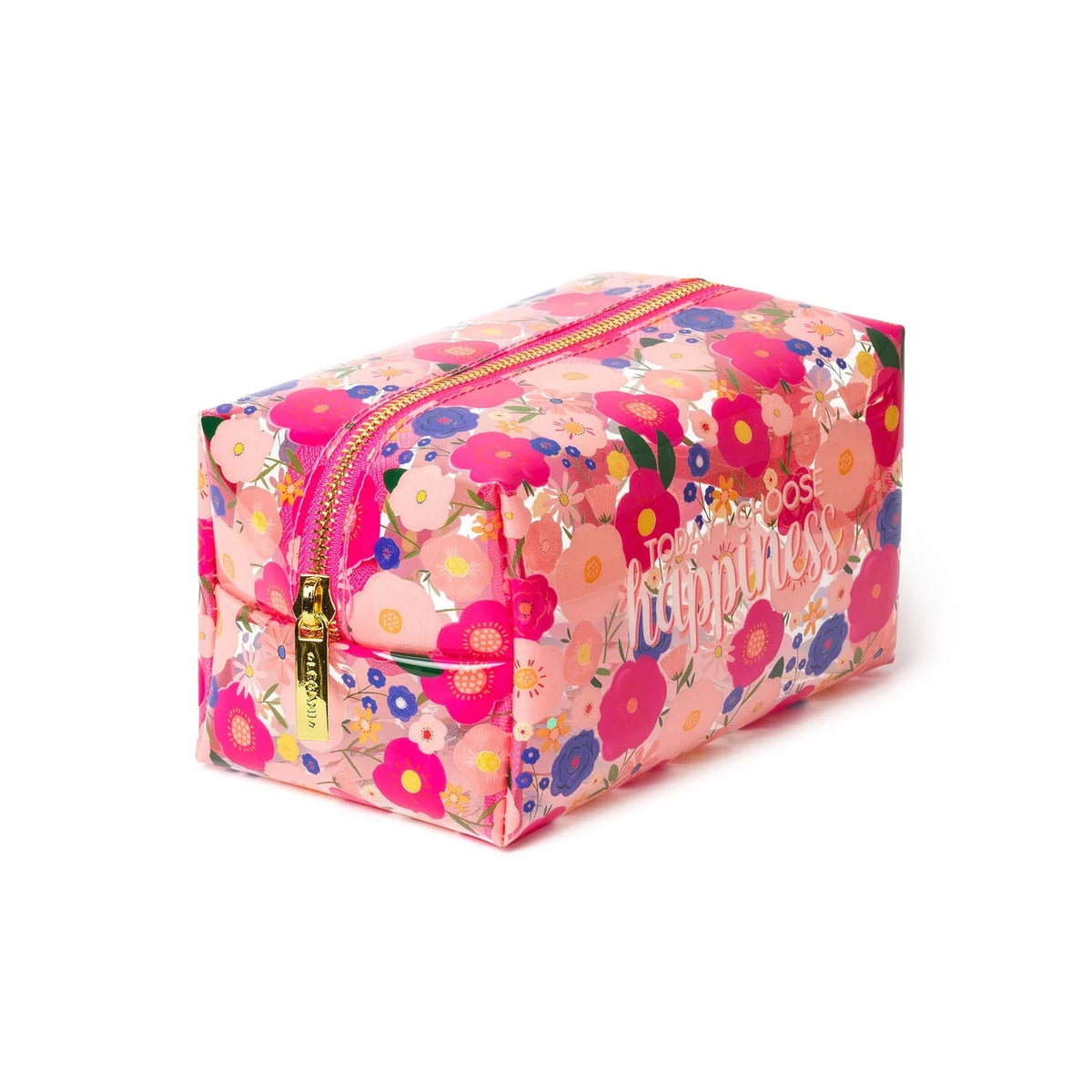 trousse porta trucchi - makeup queen - flowers