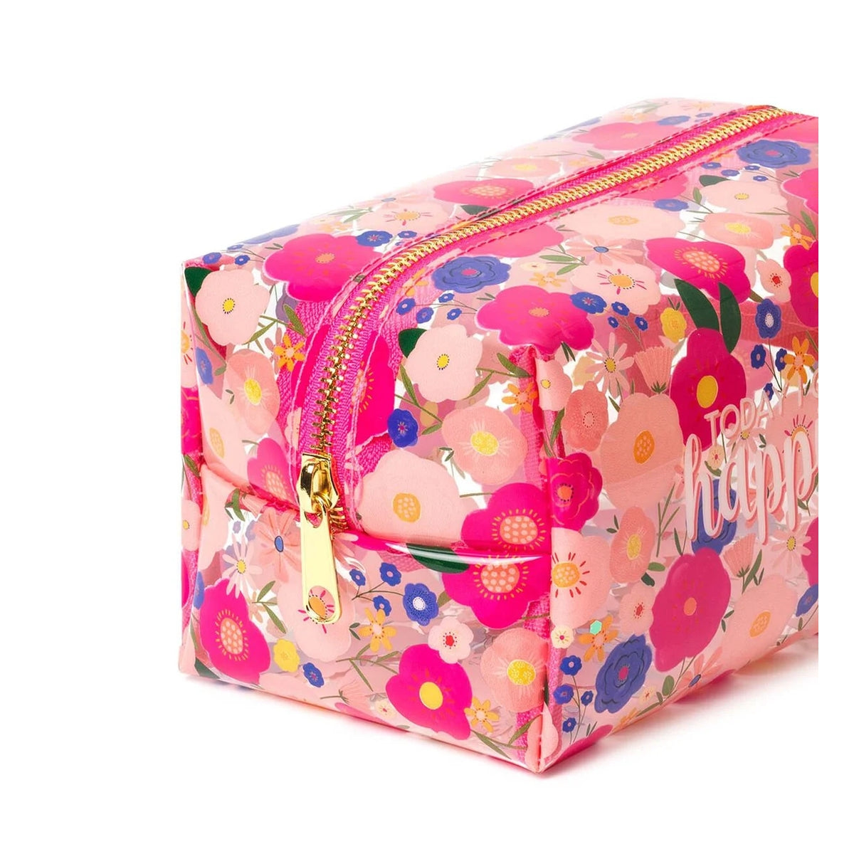 trousse porta trucchi - makeup queen - flowers