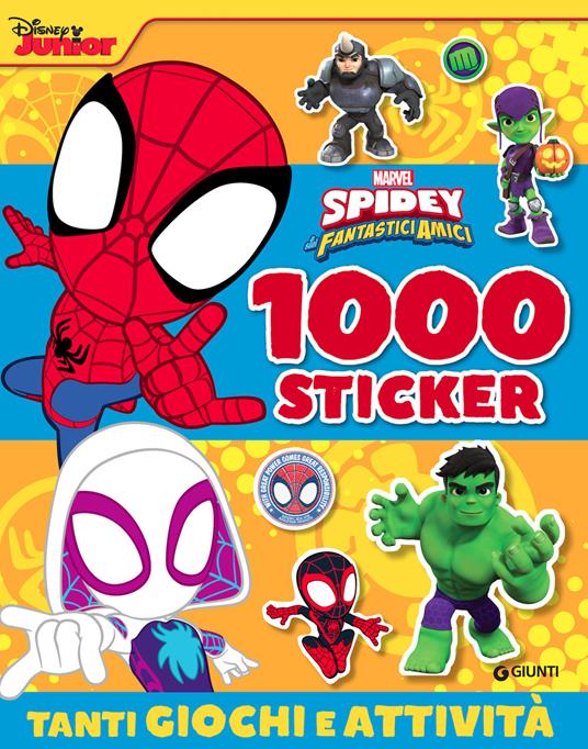 spidey e i suoi fantastici amici. 1000 stickers. ediz. a colori