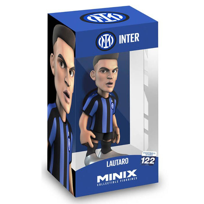 inter - lautaro martinez - football stars 122 - minix collectible figurines 12cm