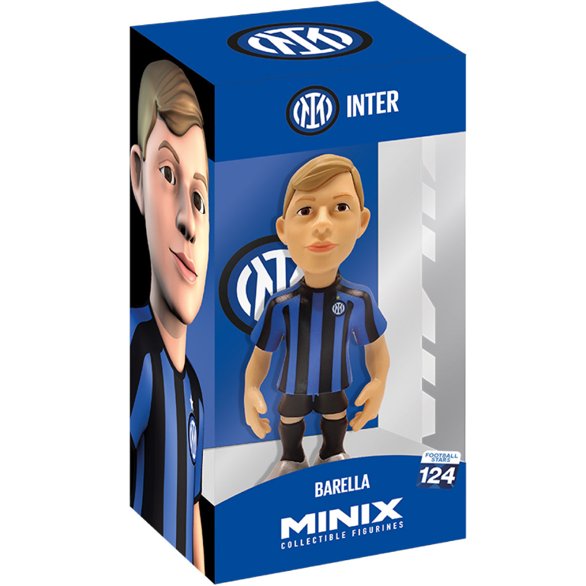 inter - barella - football stars 124 - minix collectible figurines 12cm