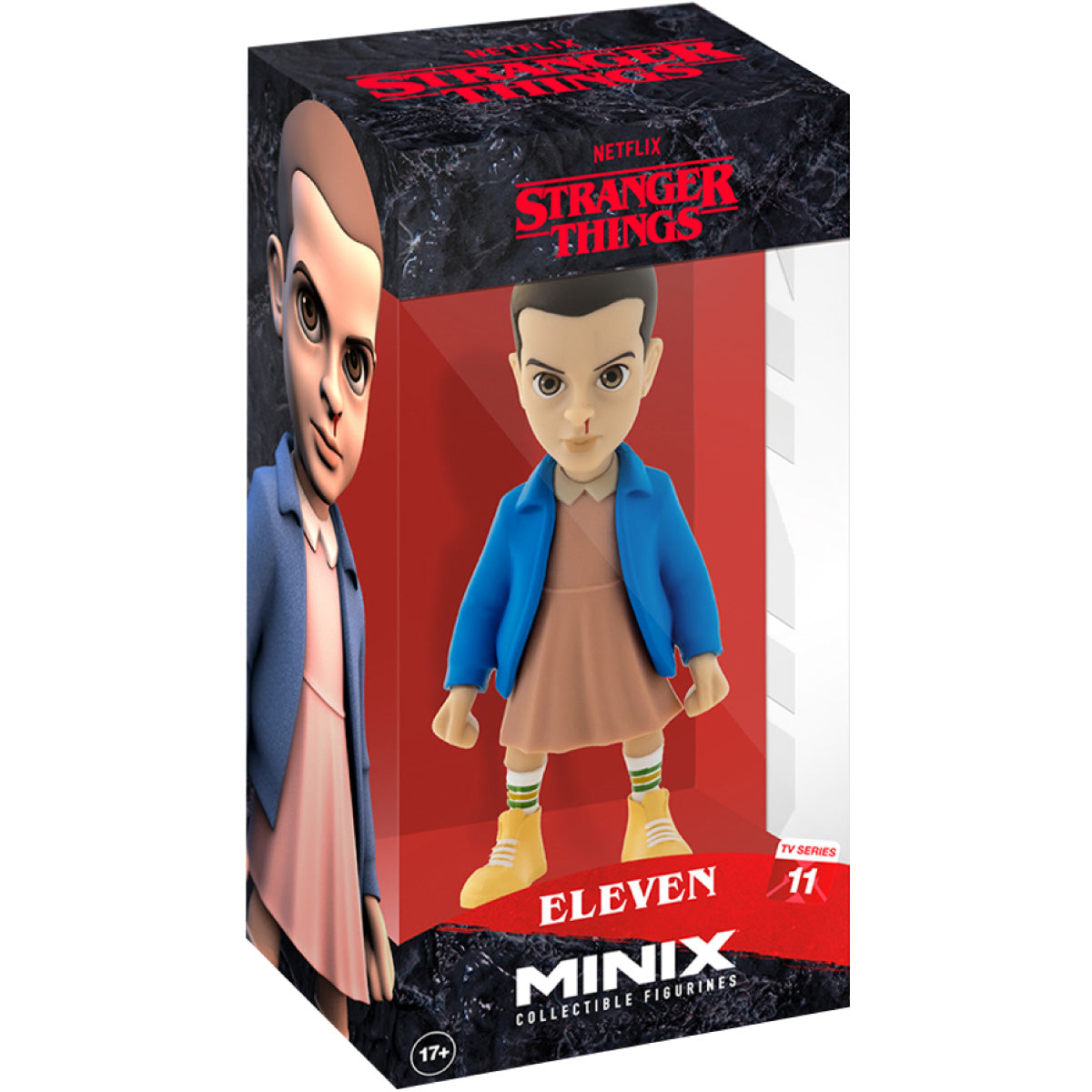 stranger things - eleven - tv series 11 - minix collectible figurines 12cm