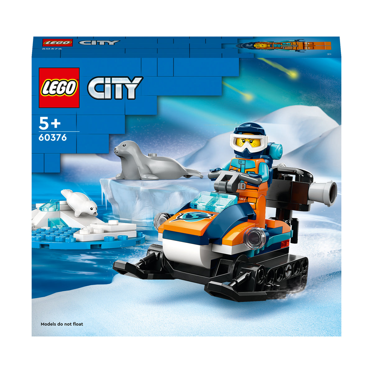 LEGO City 60376 gatto delle nevi artico
