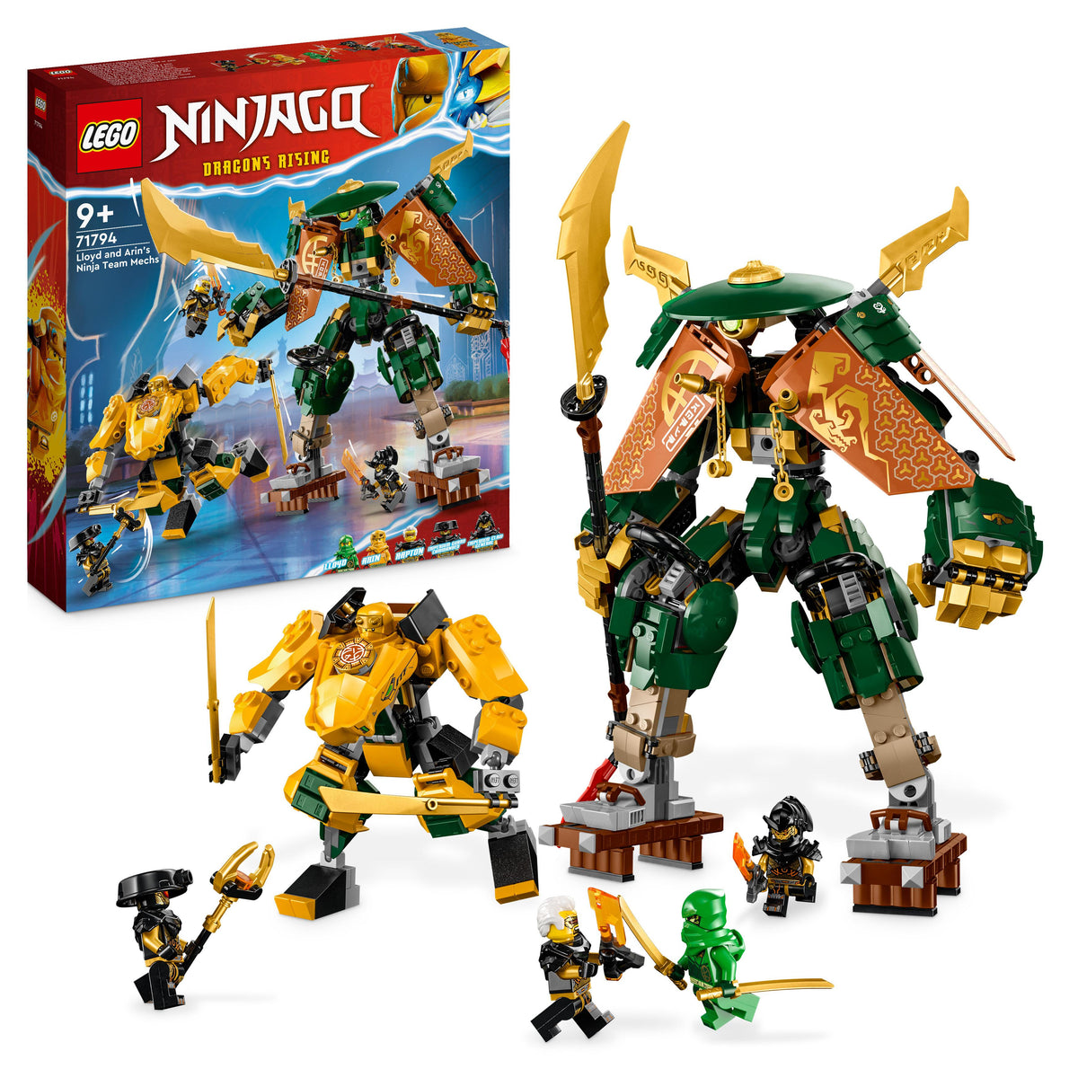 71794 - team mech ninja di lloyd e arin