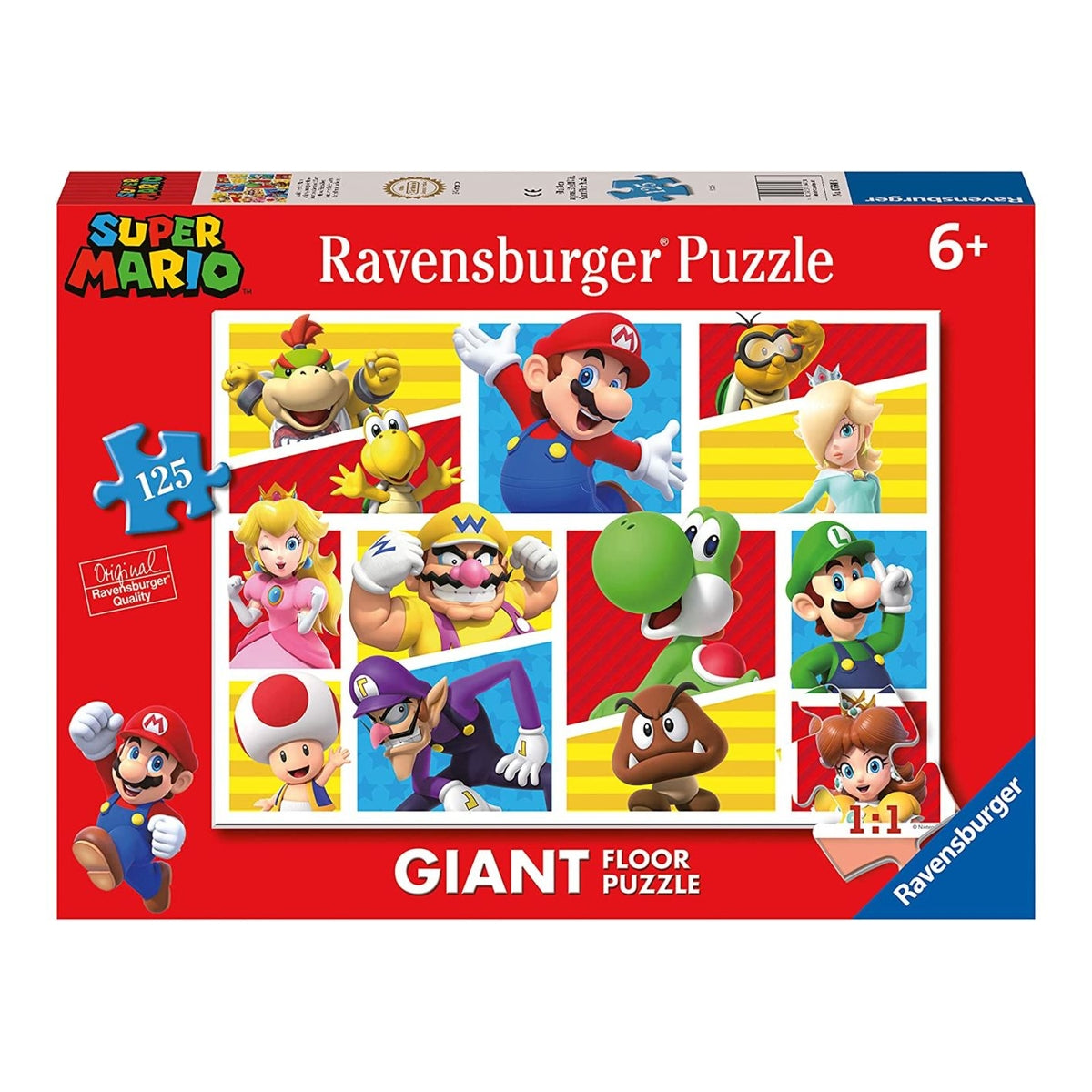 super mario - puzzle 125 pezzi