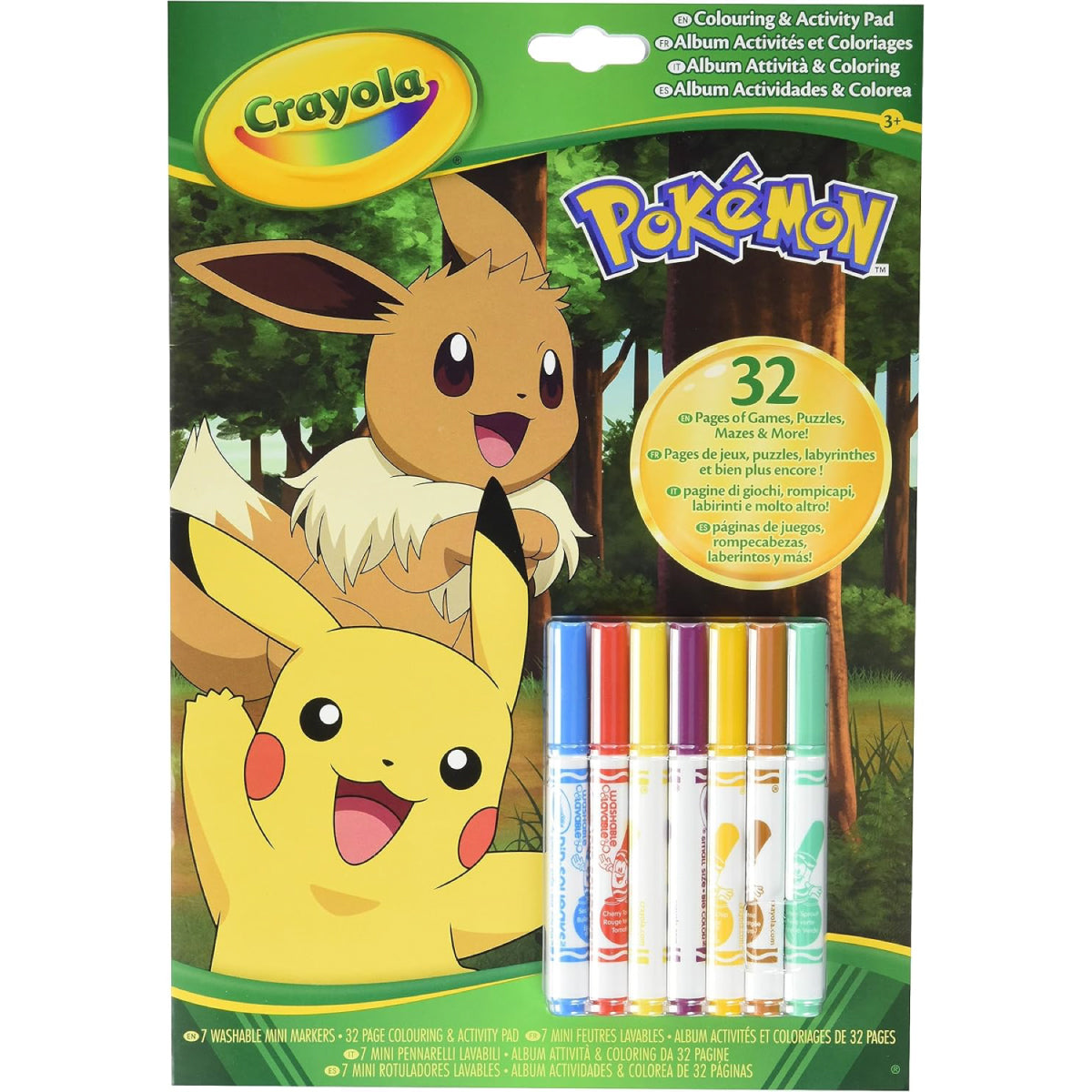 album da colorare - pokemon