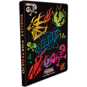 yu-gi-oh! - portfolio 10 pagine 9 tasche - gold pride