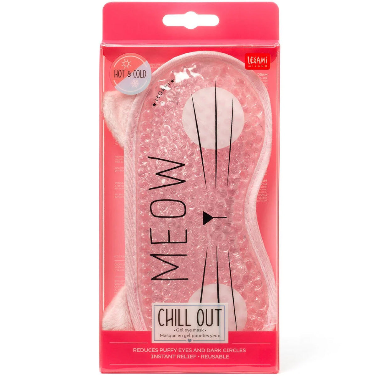 maschera gel per occhi - chill out - kitty