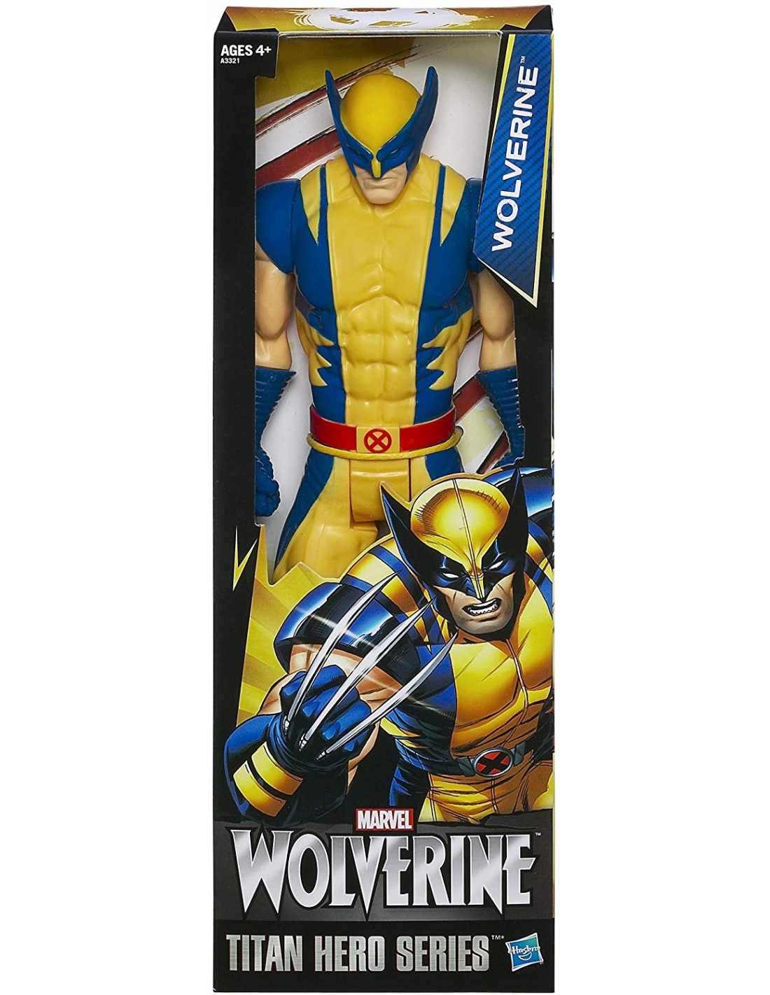 wolverine - marvel x-men titan hero - statua di 30cm