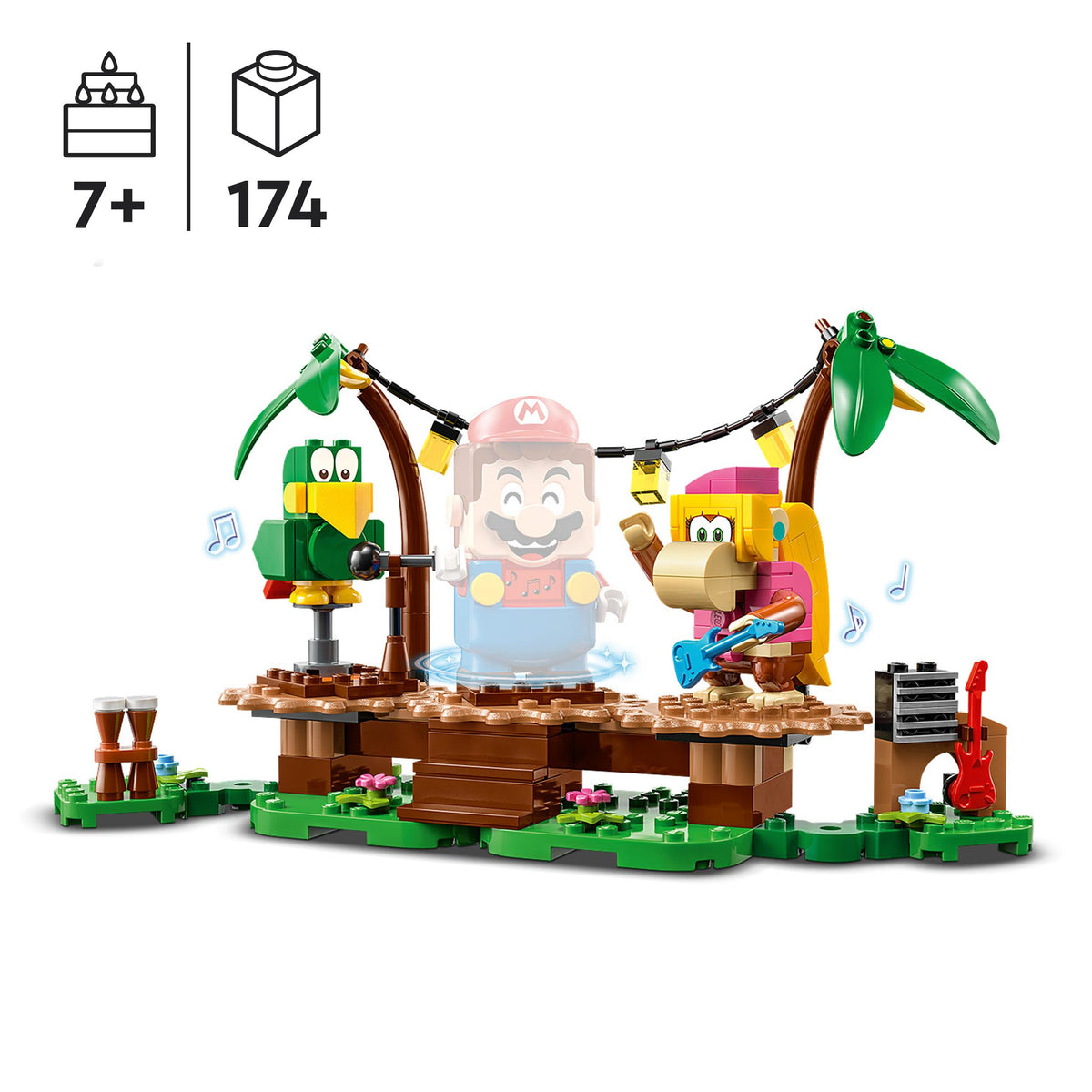71421 - pack di espansione concerto nella giungla di dixie kong
