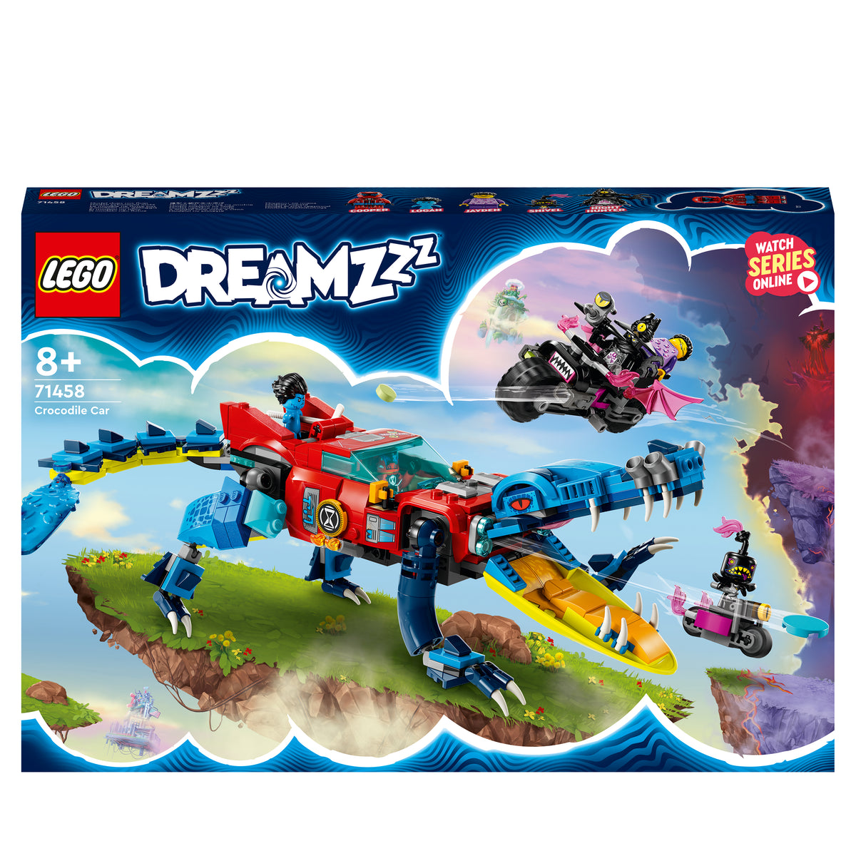 LEGO Dreamzzz 71458 auto-coccodrillo
