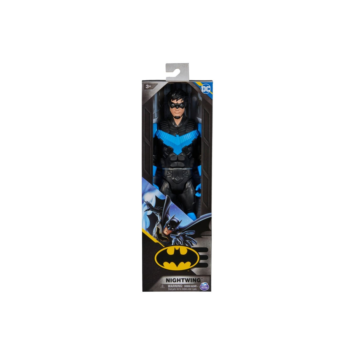 dc comics - nightwing con armatura - personaggio snodabile 30cm