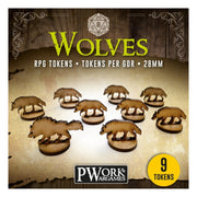 rpg tokens - wolves