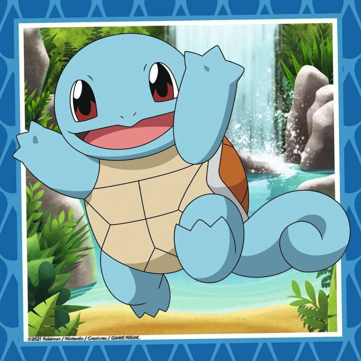 pokémon - puzzle 3x49 pezzi