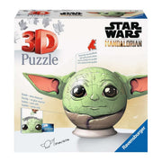 grogu baby yoda con orecchie - puzzle 3d