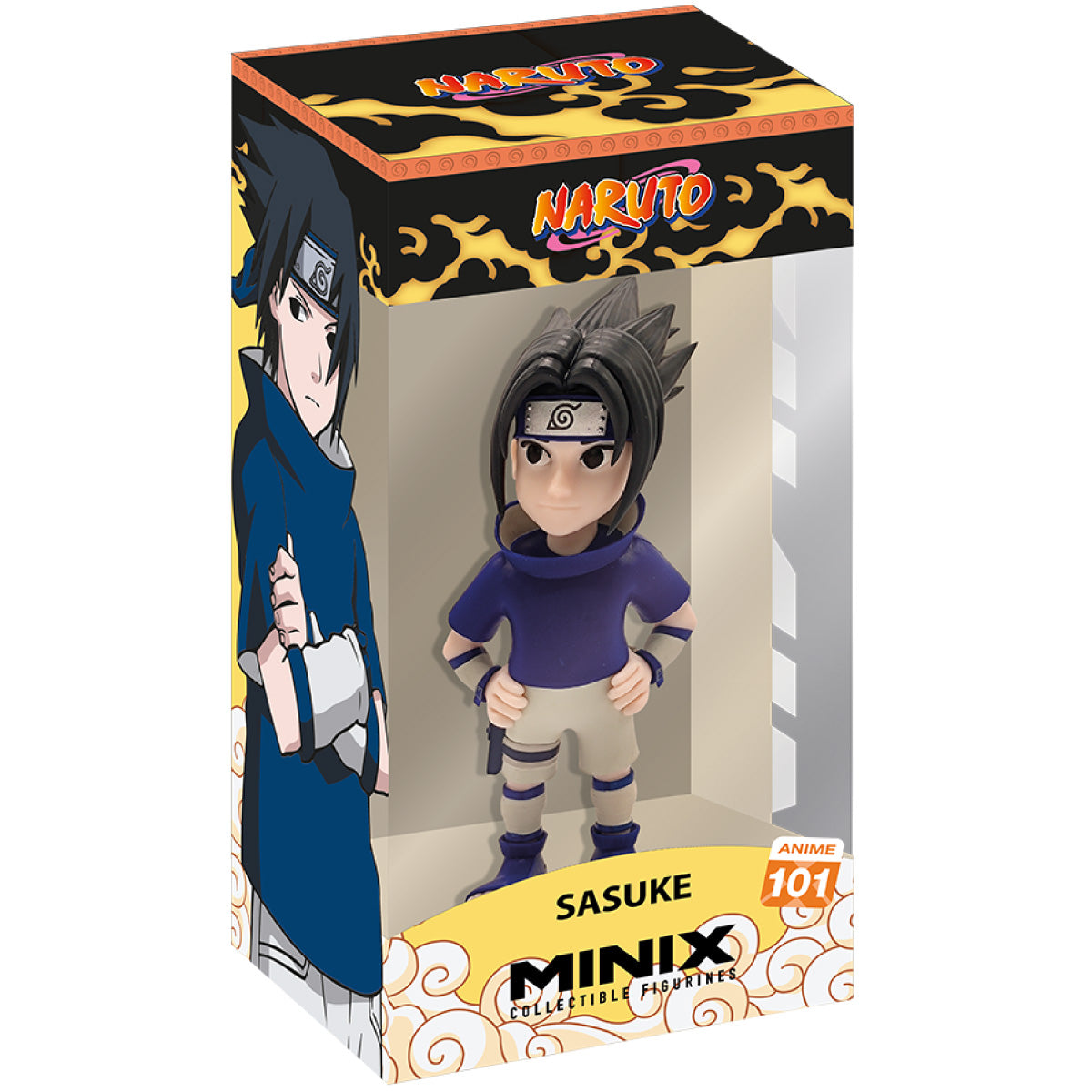 naruto - sasuke - anime 101 - minix collectible figurines