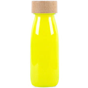 petit boum - bottiglia sensoriale float yellow fluo glow in the dark
