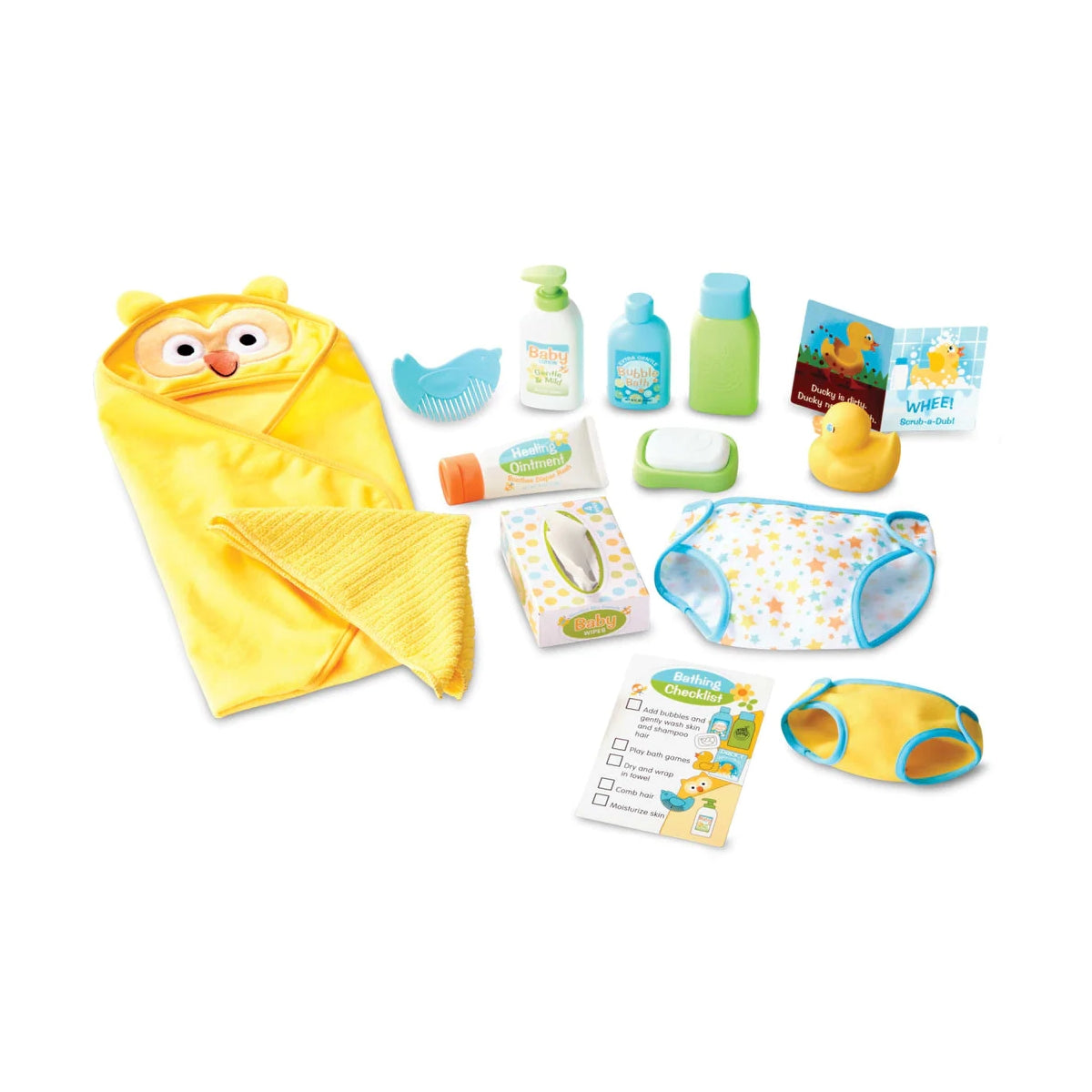 mine to love - accessori bagnetto e cambio per bambole