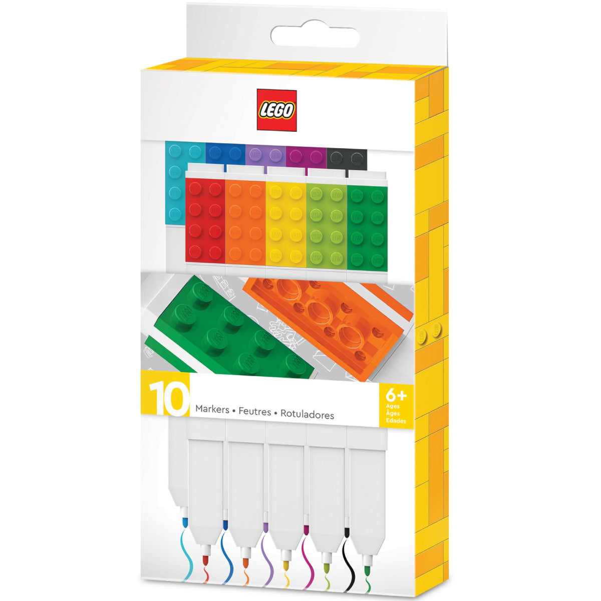 pennarelli - set 10 pezzi colori assortiti