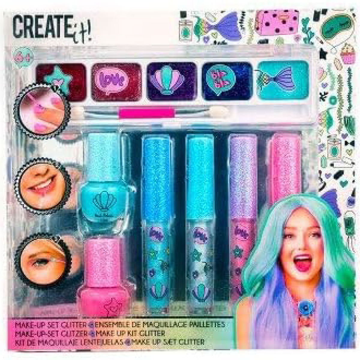 create it! - set make up sirene