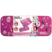 create it! - cofanetto make up latta