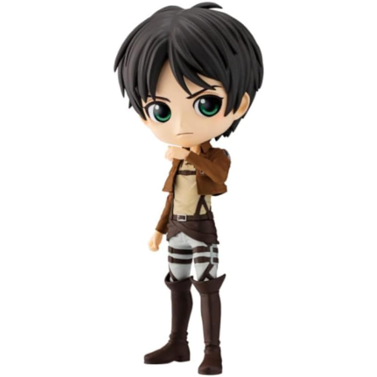 attack on titan - q posket - eren yeager (ver. a) - statua 14cm