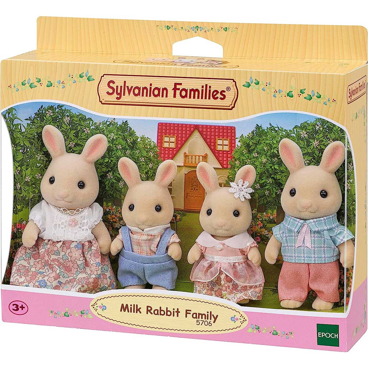 famiglia conigli latte
