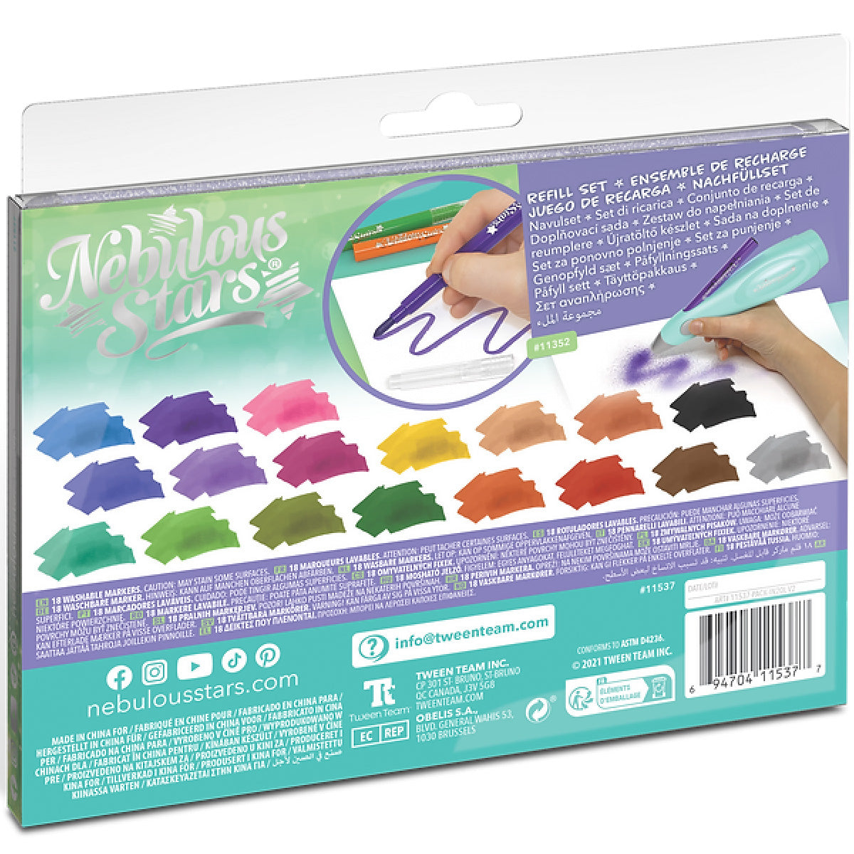 nebulous stars - washable markers