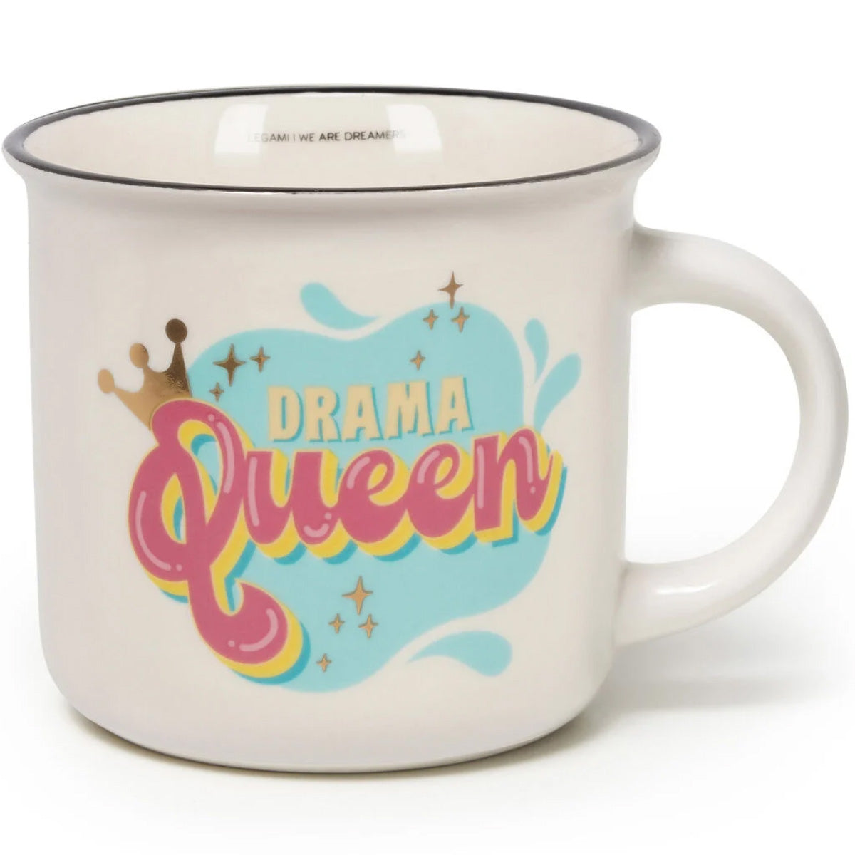 tazza in porcellana - cup-puccino - drama queen