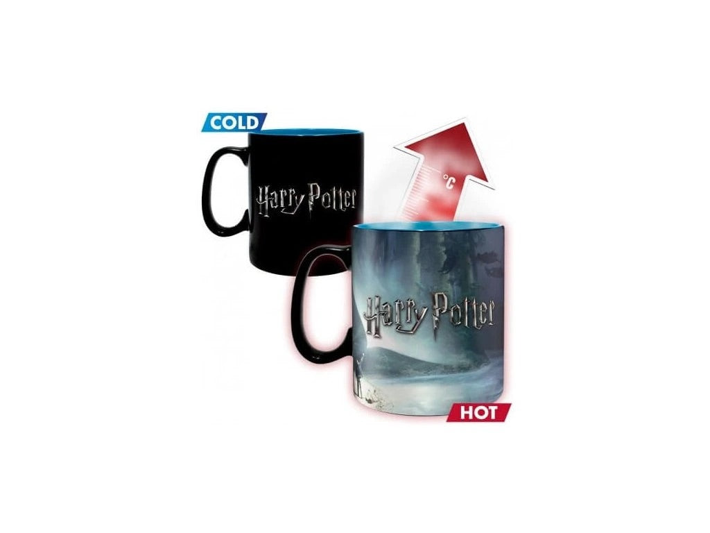 harry potter - tazza termosensibile 460ml - expecto patronum!