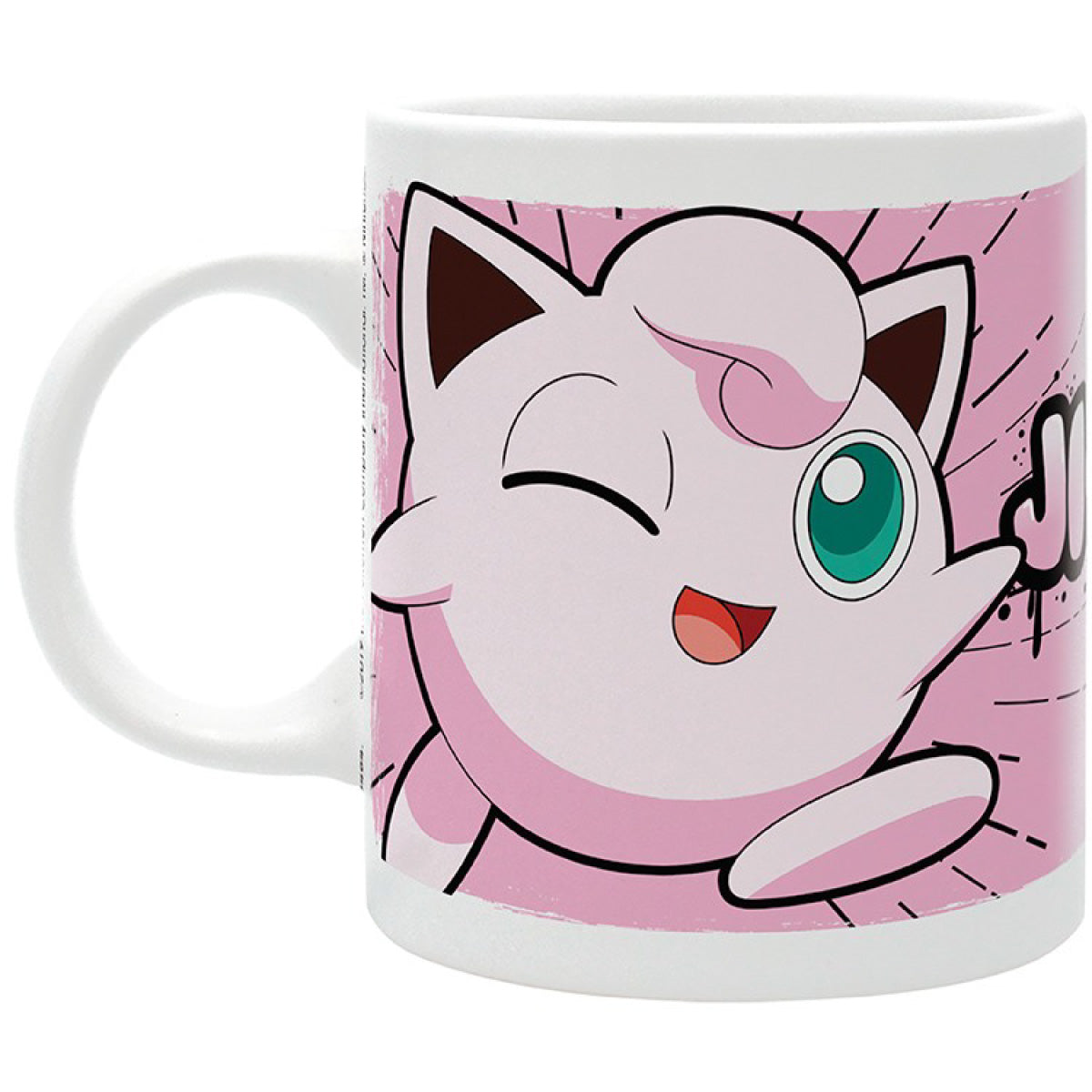 pokemon - tazza 320ml - jigglypuff comic