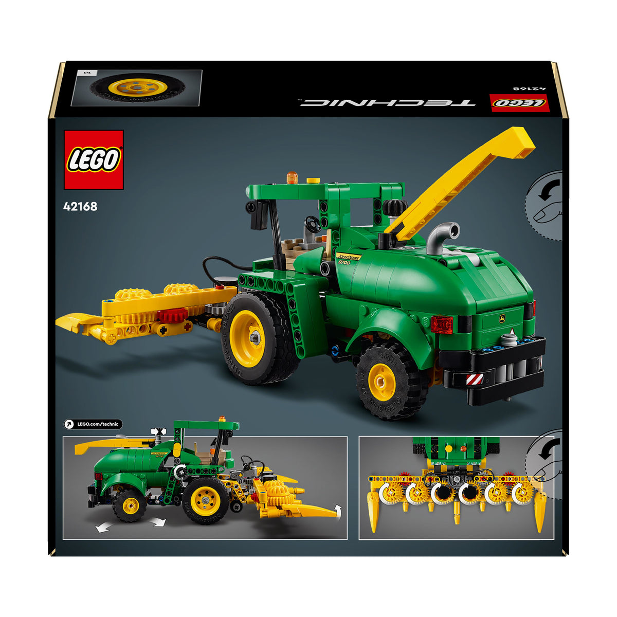 42168 - john deere 9700 forage harvester