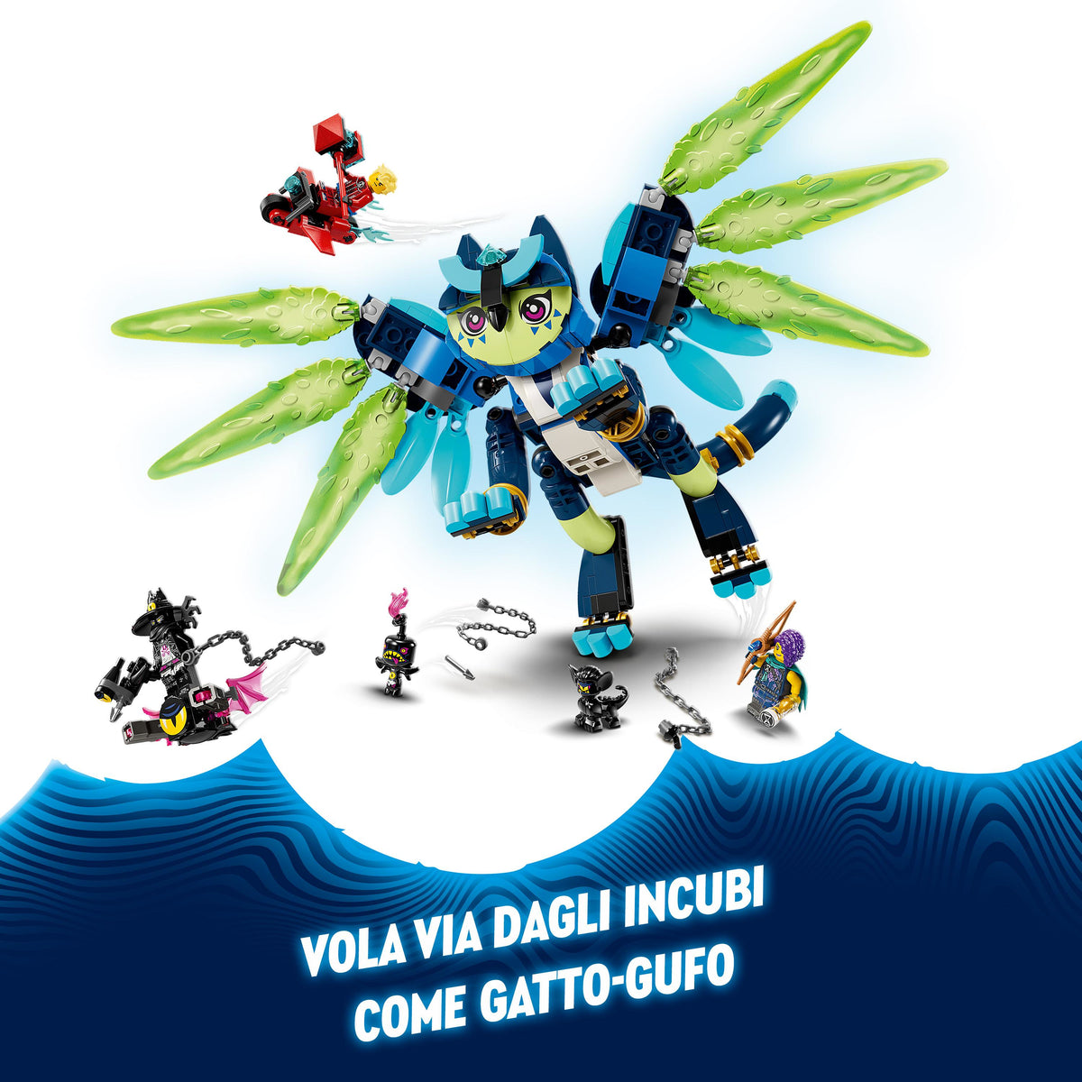 71476 - zoey e zian, il gatto-gufo
