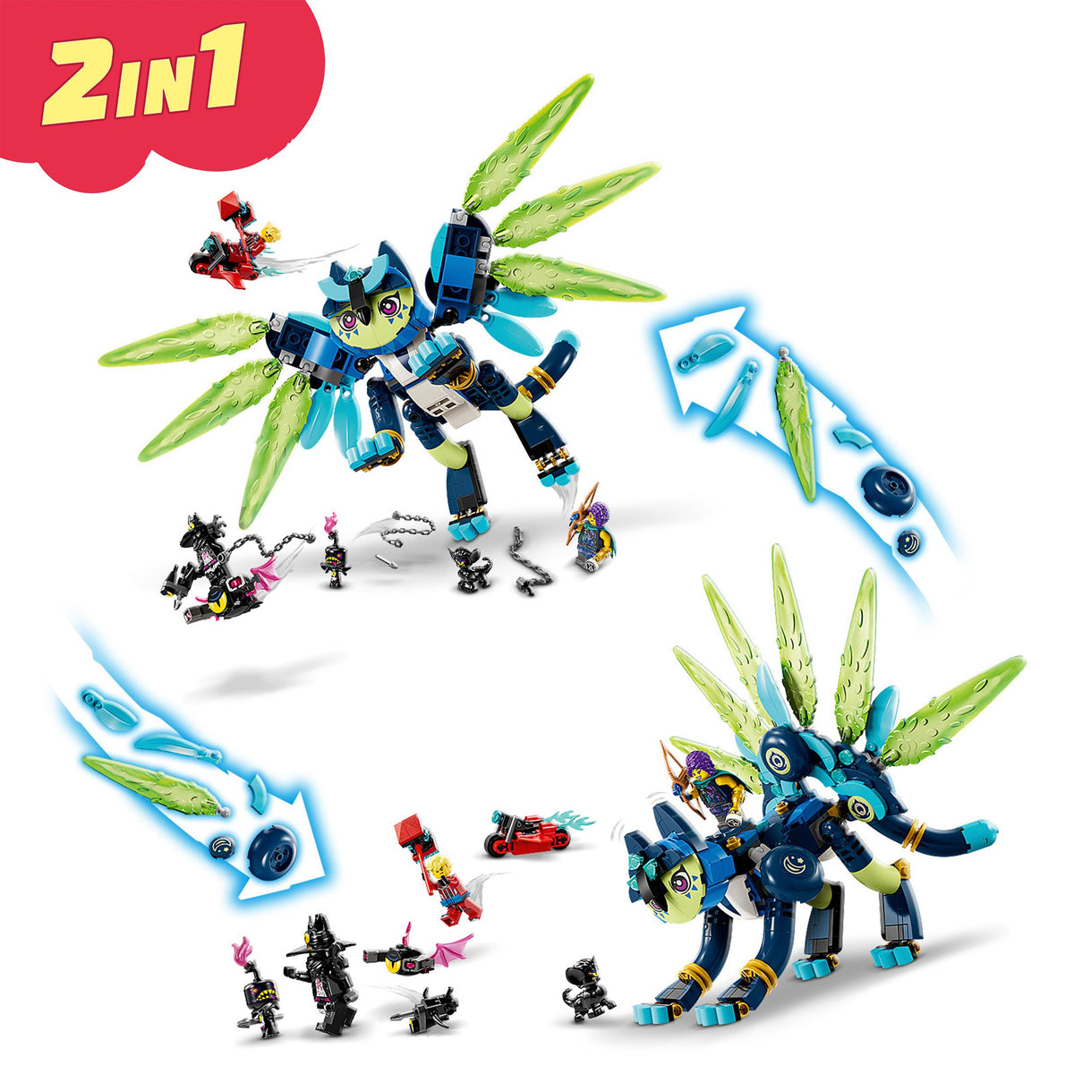 71476 - zoey e zian, il gatto-gufo