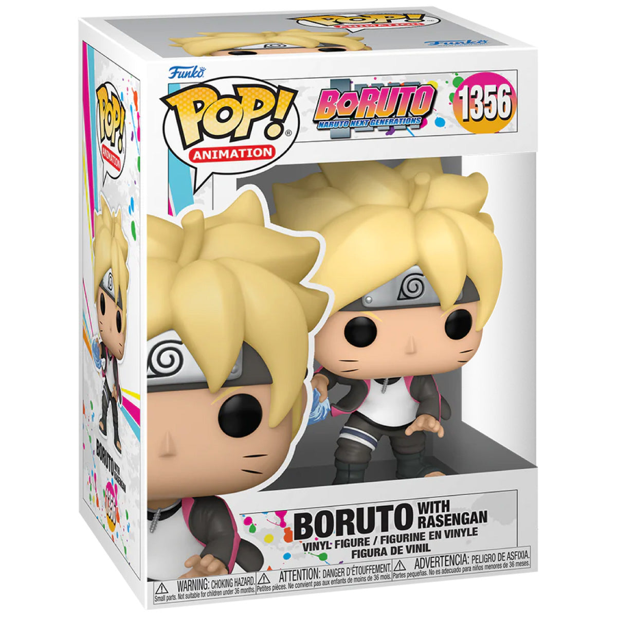 boruto: naruto next generation - boruto with rasengan 9cm - funko pop 1356