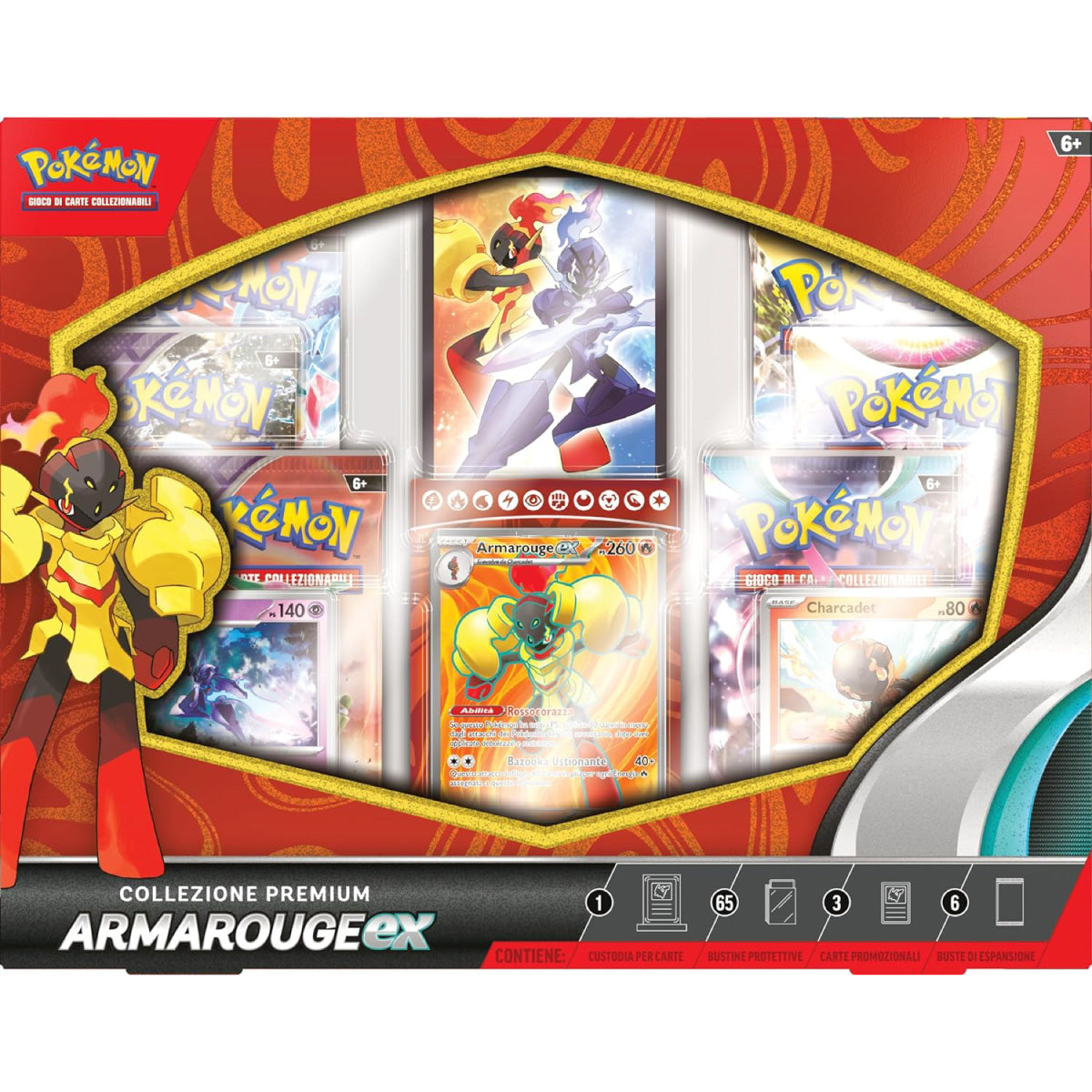 pokemon - collezione premium - armarouge-ex (ita)