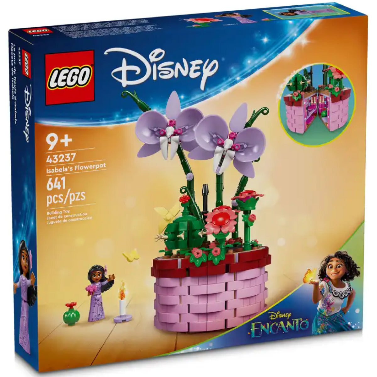 LEGO Disney Princess 43237 vaso di fiori di isabela