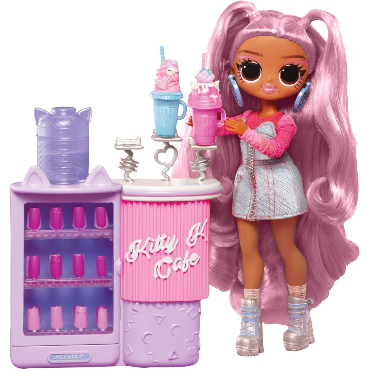lol surprise omg - sweet nails - kitty k cafè