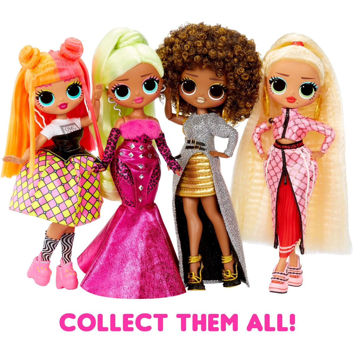 lol surprise omg - neonlicious - fashion doll 25cm