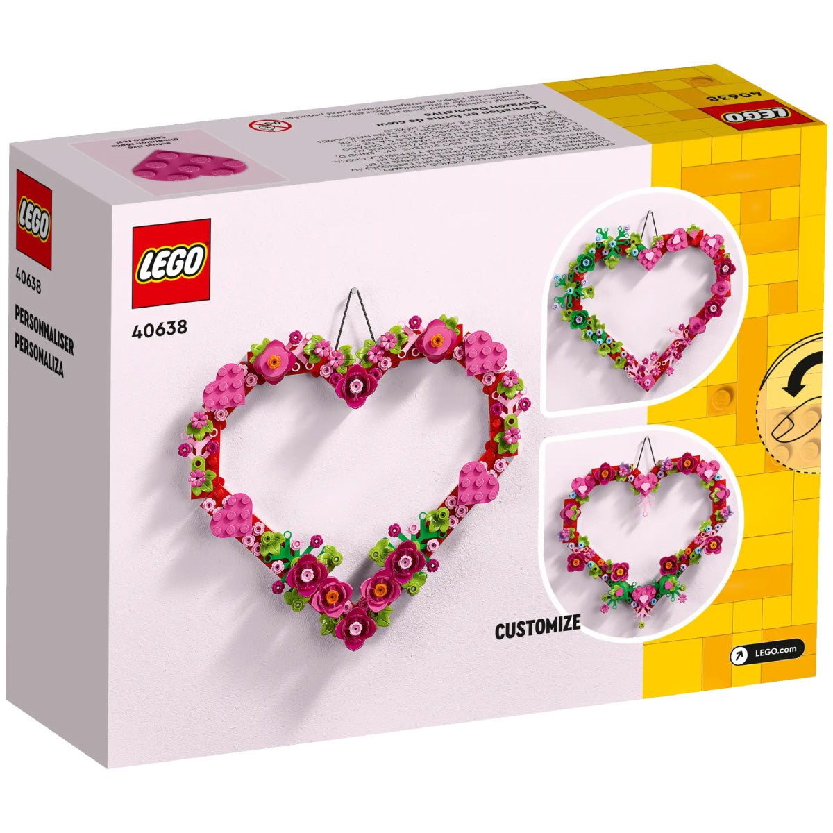 LEGO Icons 40638 cuore ornamentale