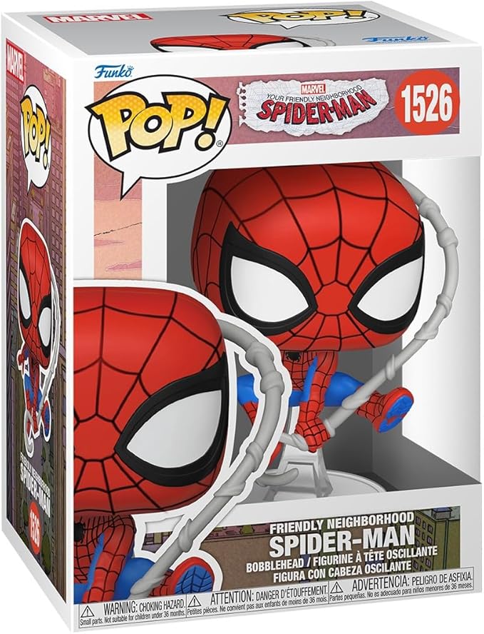 spider-man: firendly neighborhood - spider-man final suit - funko pop! 1526