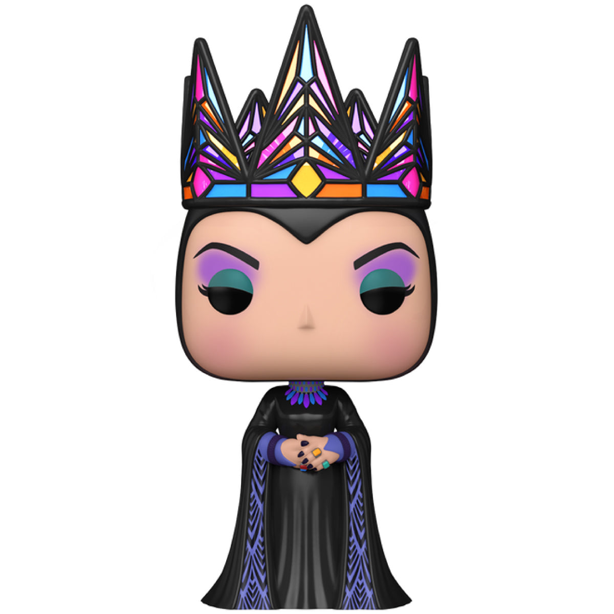 disney: swla - evil queen (blue & black gown) 9cm - funko pop 1421