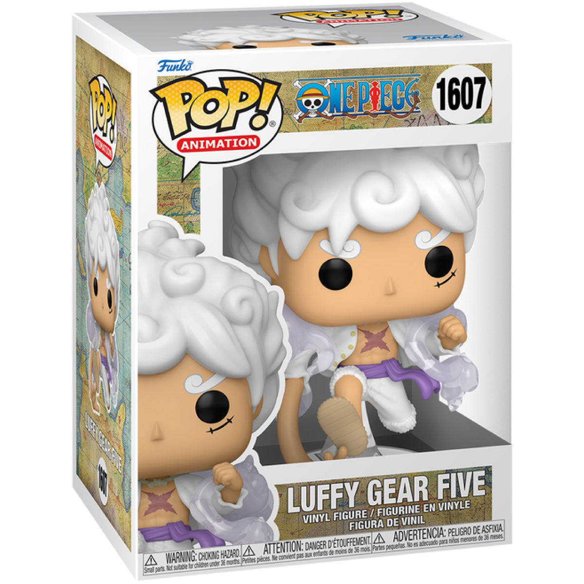 one piece - luffy gear five 9cm - funko pop! 1607