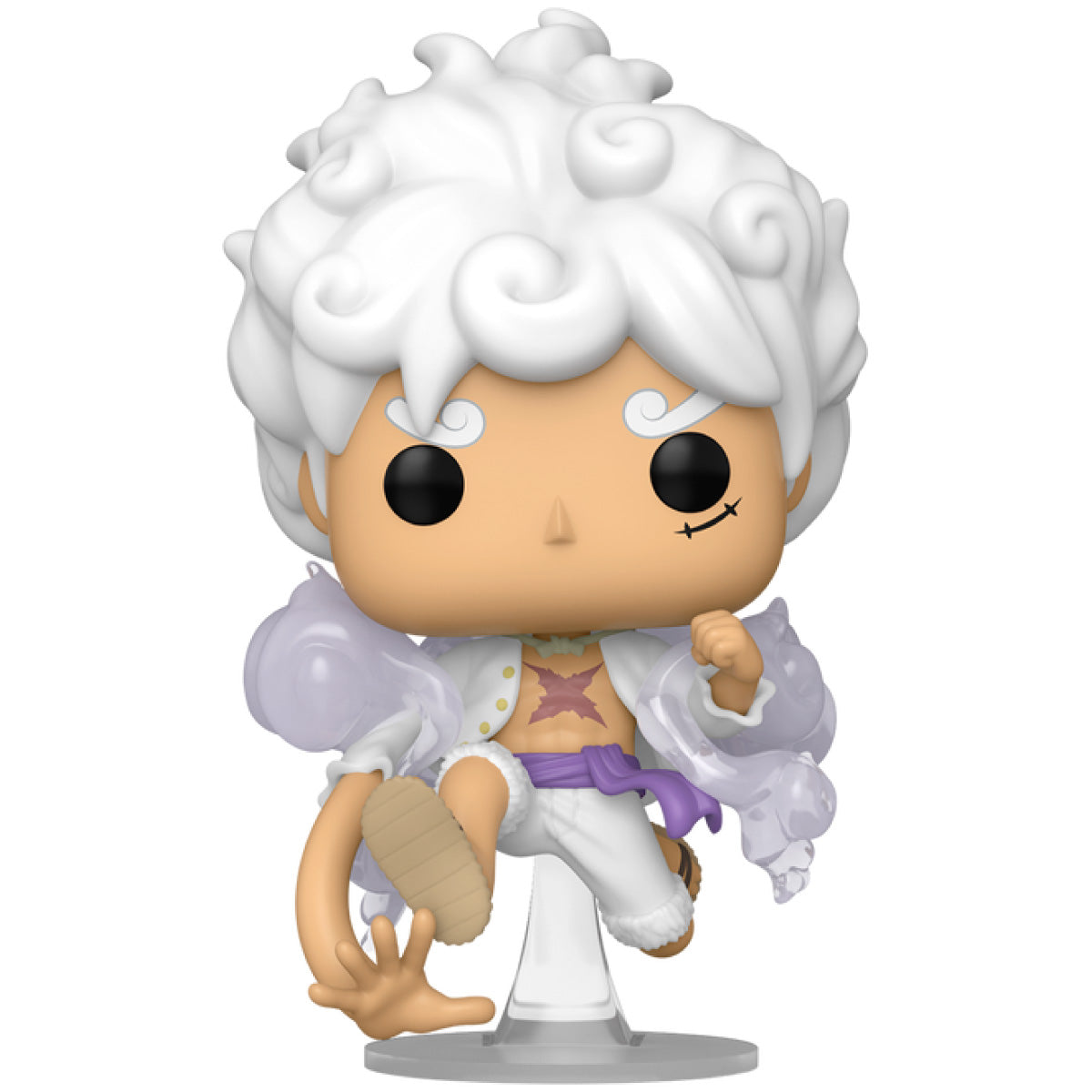 one piece - luffy gear five 9cm - funko pop! 1607