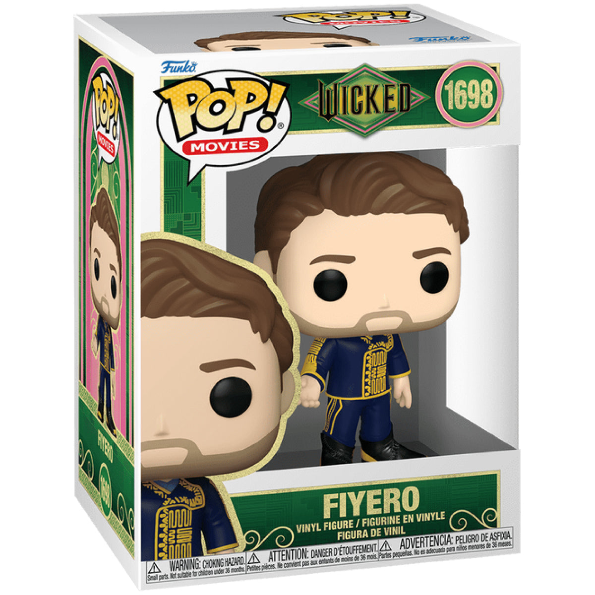 wicked - fiyero 9cm - funko pop 1698